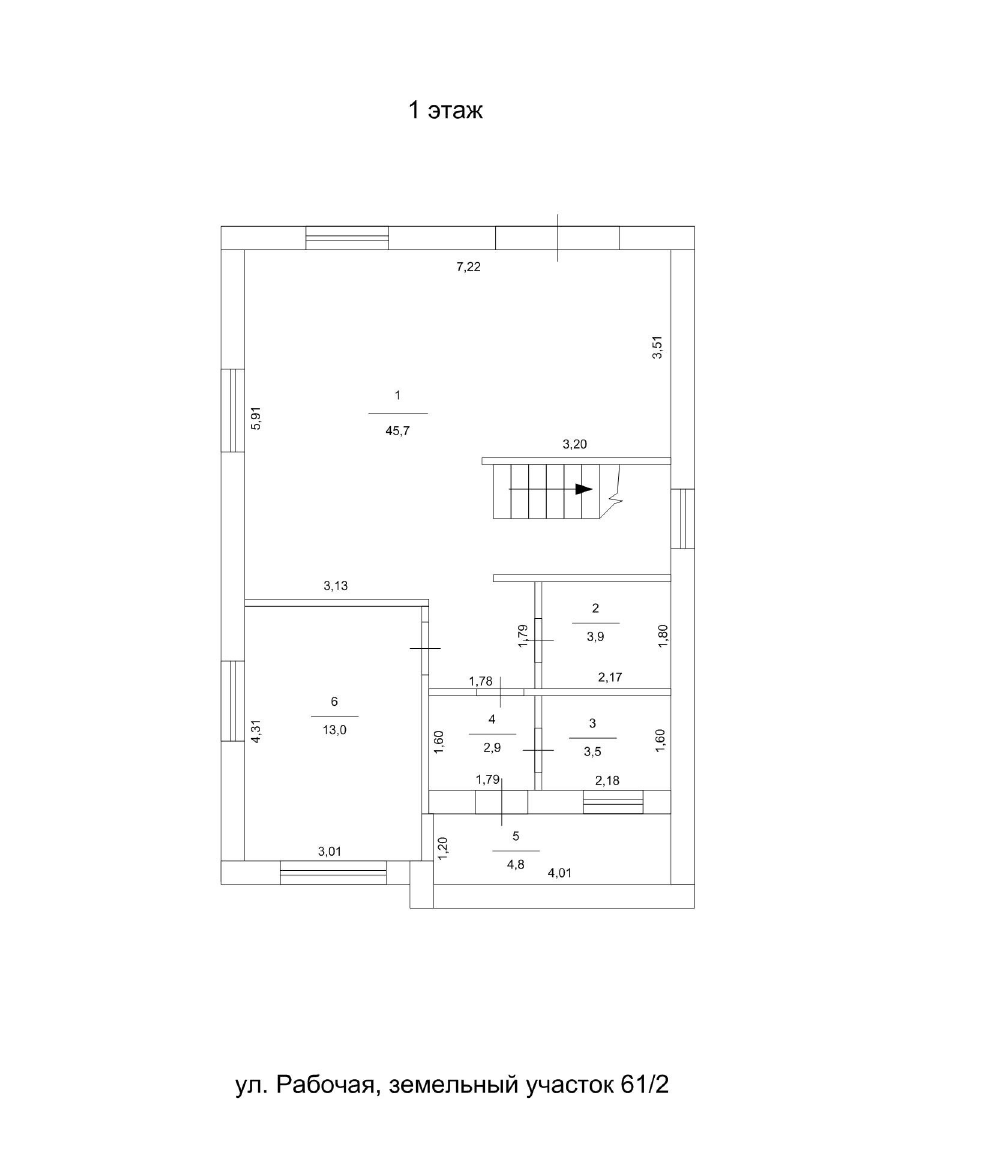 Планировка двухэтажного дома 146 м²